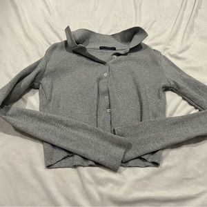 Brandy Melville gray crop